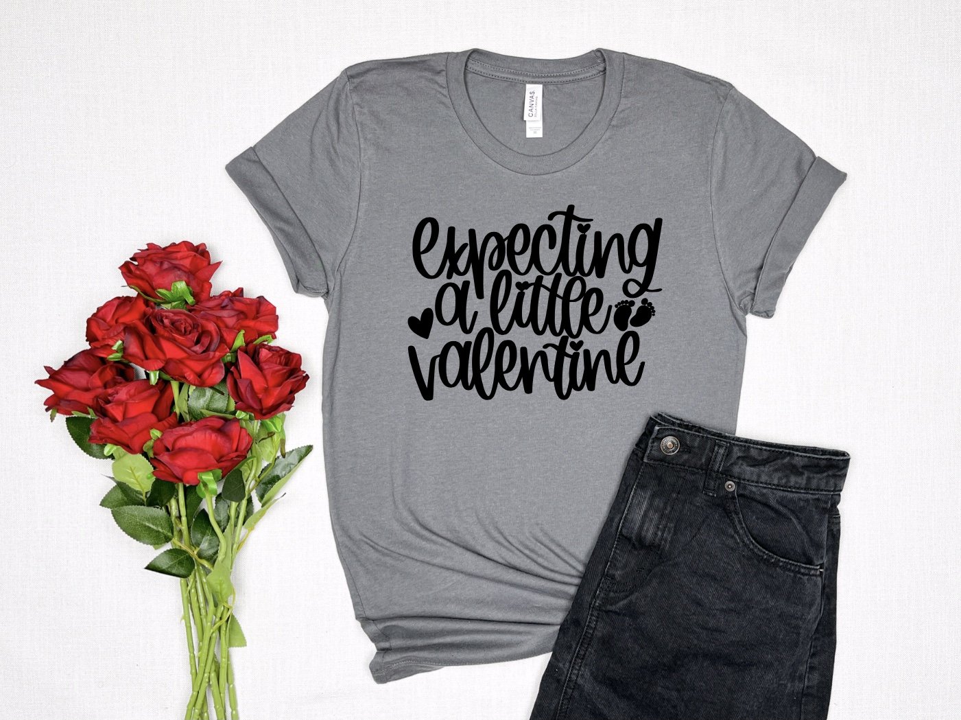 Expecting a little Valentine T-Shirt
