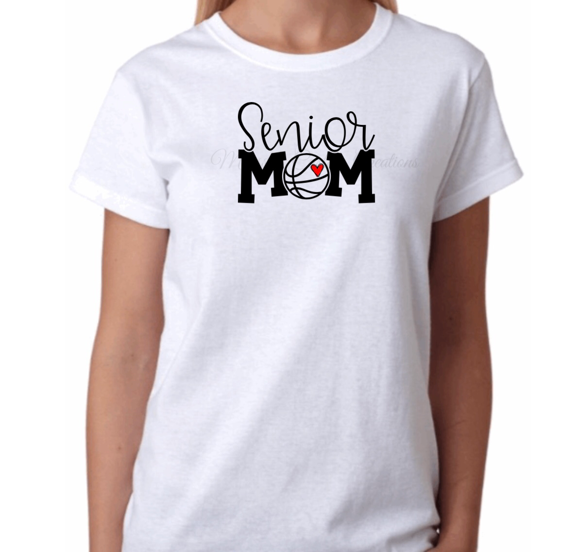 Basketball Senior Mom T-Shirt