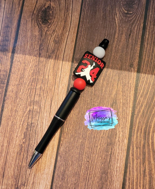 Senior 24 Beaded Pen (READY TO SHIP)