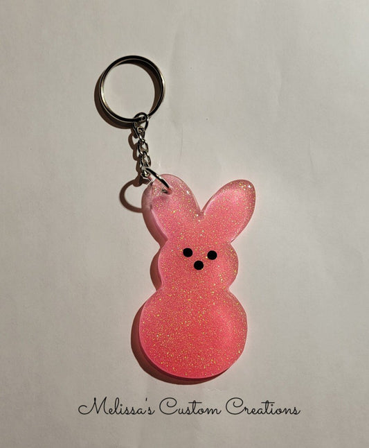 Easter Bunny Keychain (READY TO SHIP)