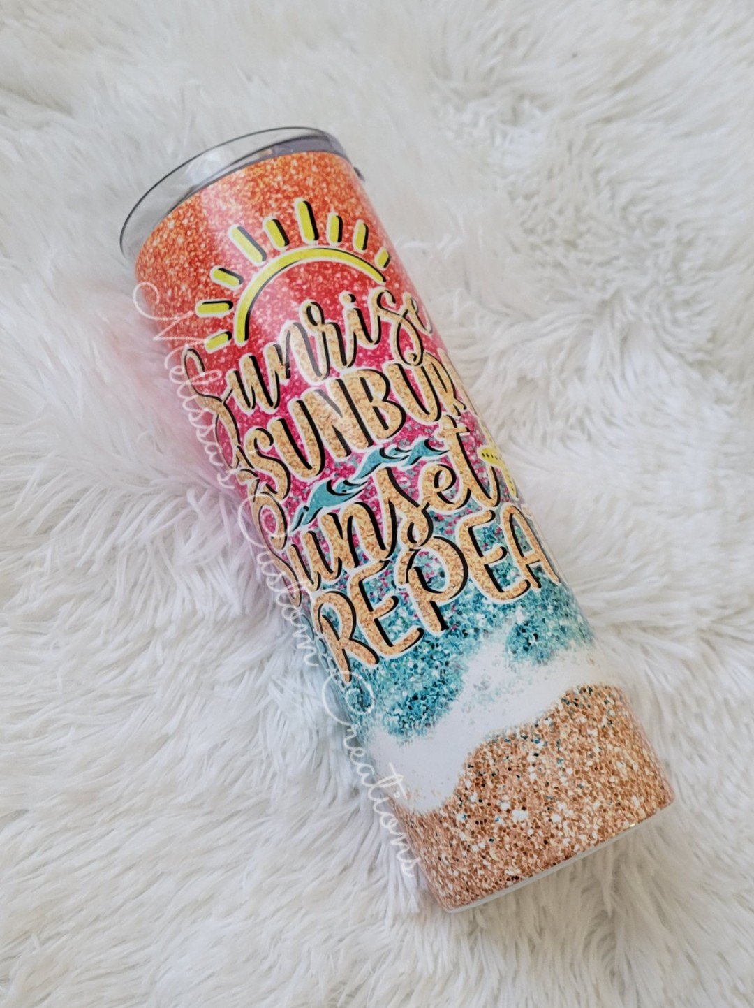 Sunrise, Sunburn, Sunset, Repeat Tumbler
