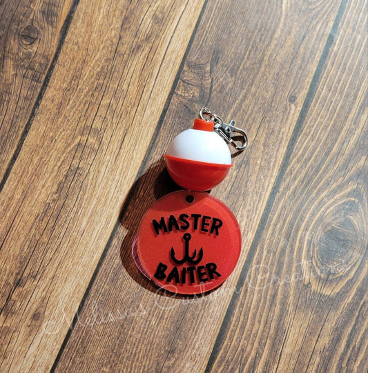 "Master Baiter" Keychain (READY TO SHIP)