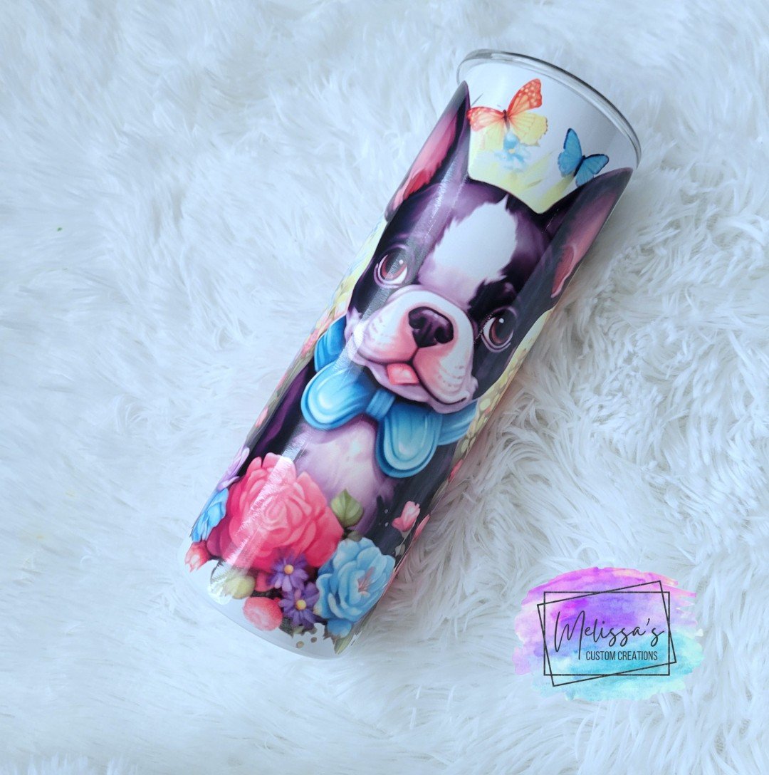 Boston Terrier Tumbler