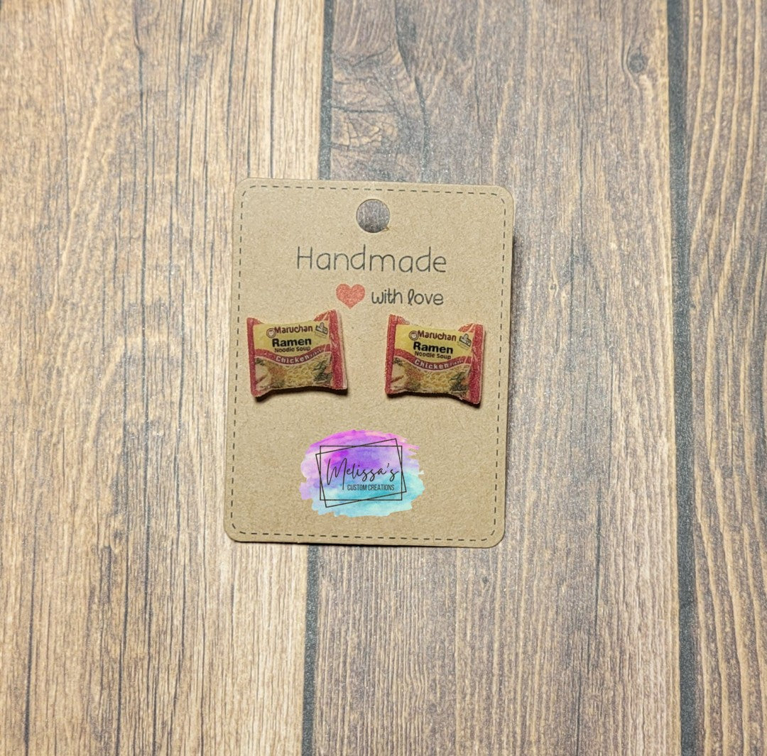 Ramen Earrings (READY TO SHIP)