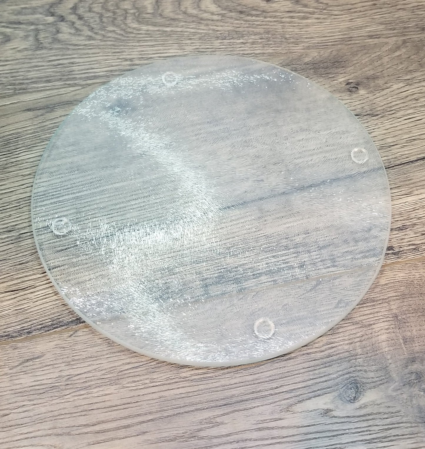 CUSTOM Circle Glass Cutting Board
