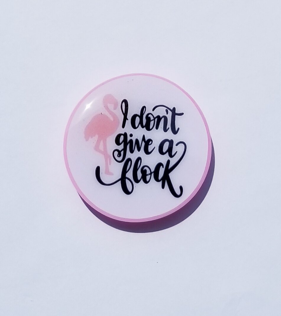 "I Don't Give A Flock" Phone Grip (READY TO SHIP)