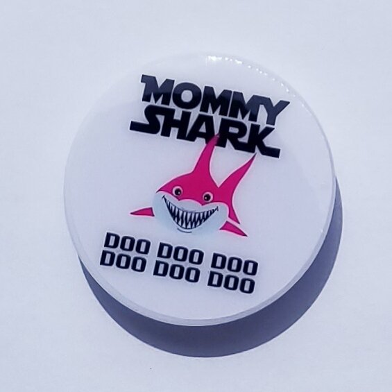 Mommy Shark Phone Grip (READY TO SHIP)