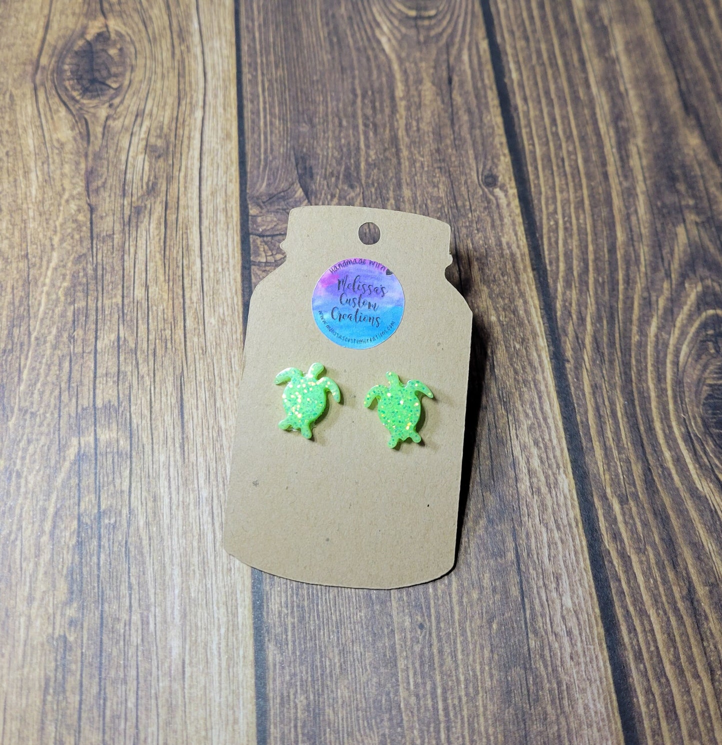 Turtle Stud Earrings (READY TO SHIP)