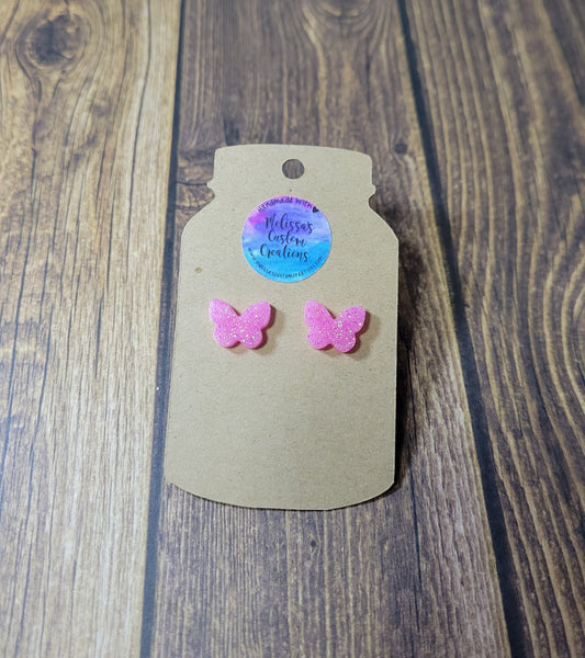 Butterfly Stud Earrings (READY TO SHIP)