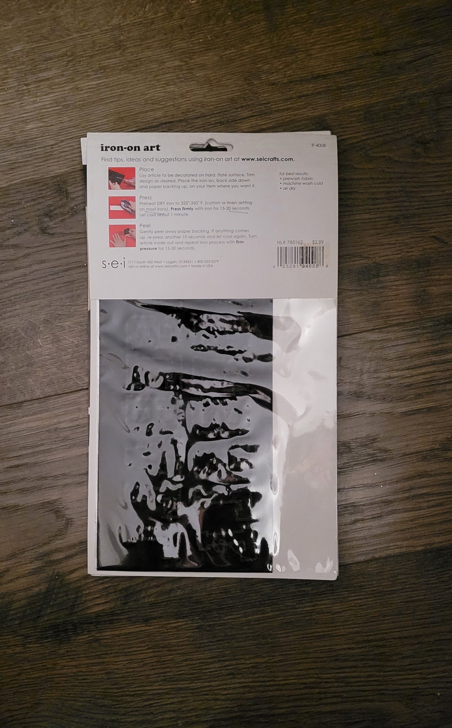 Baseball Flocked Iron-On Transfer