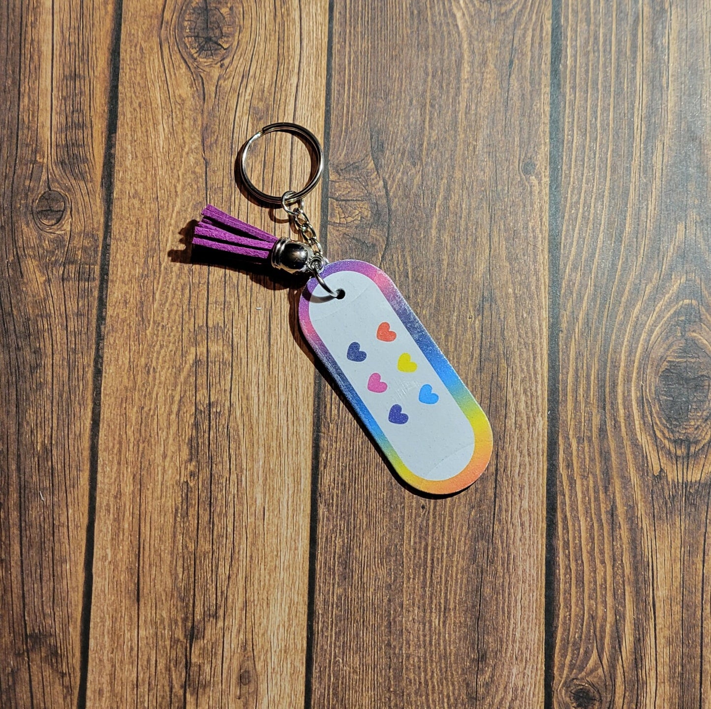 Color Street Nail File Keychain