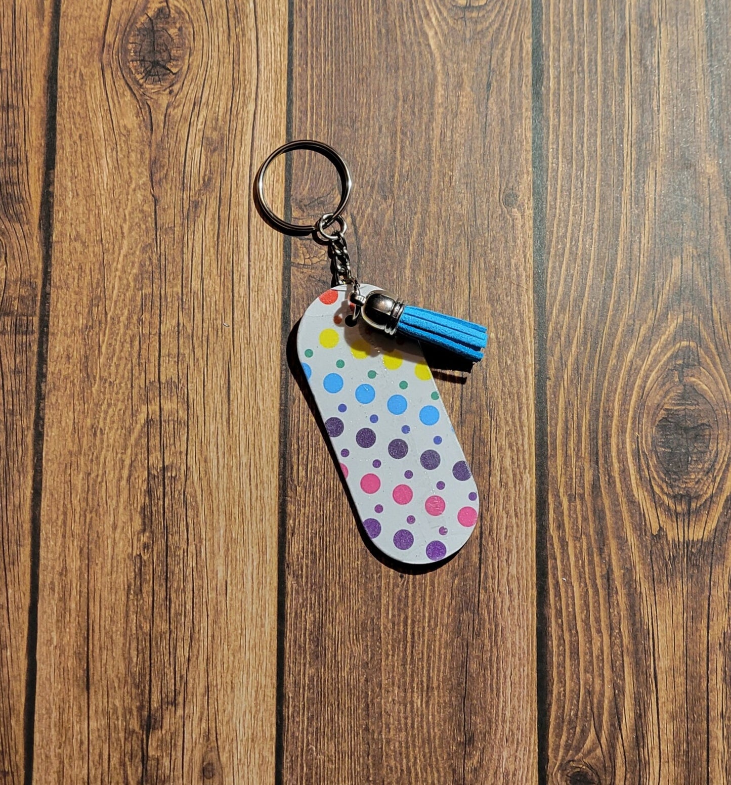 Color Street Nail File Keychain