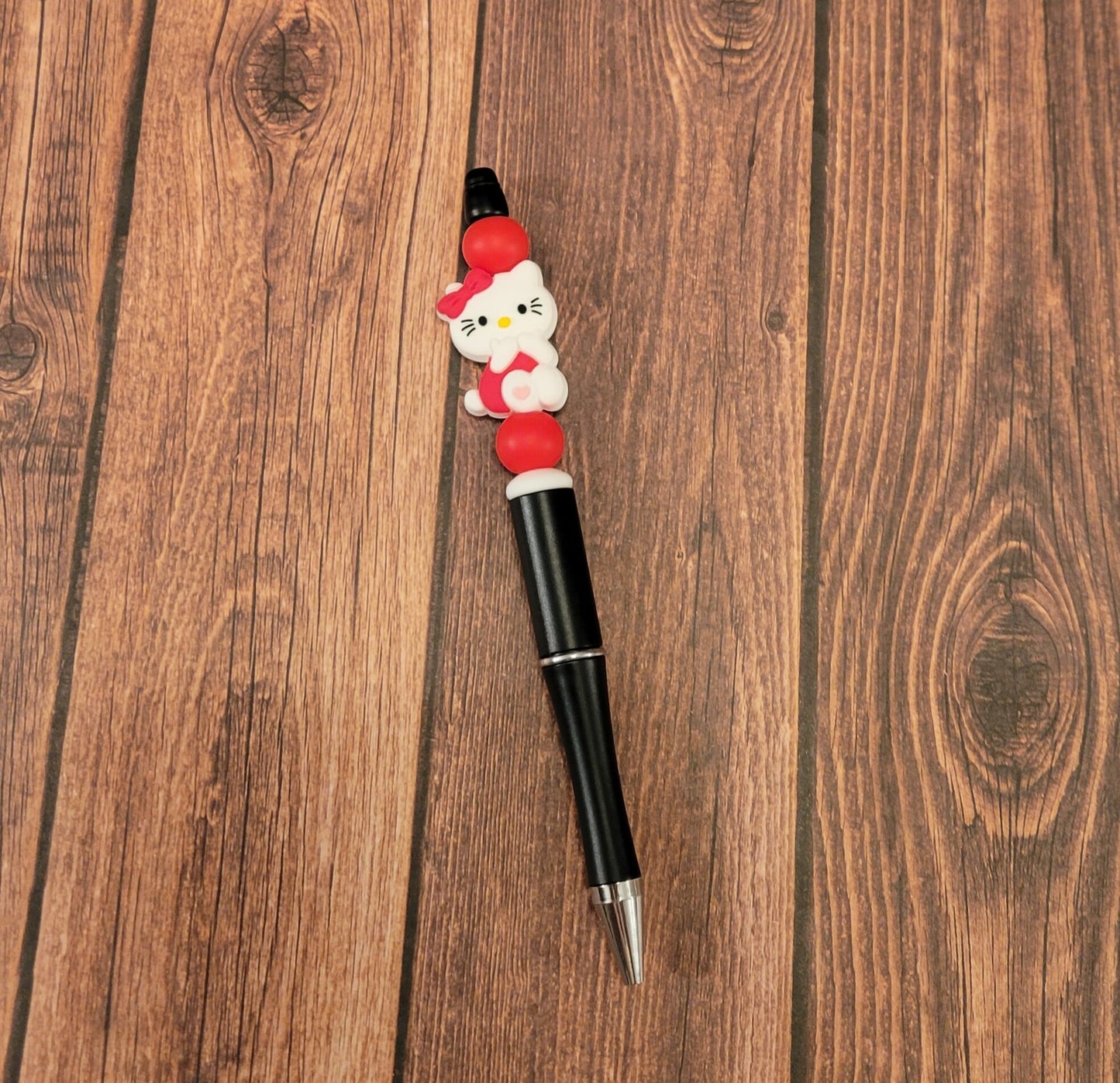 Kitty Beaded Pen (READY TO SHIP)