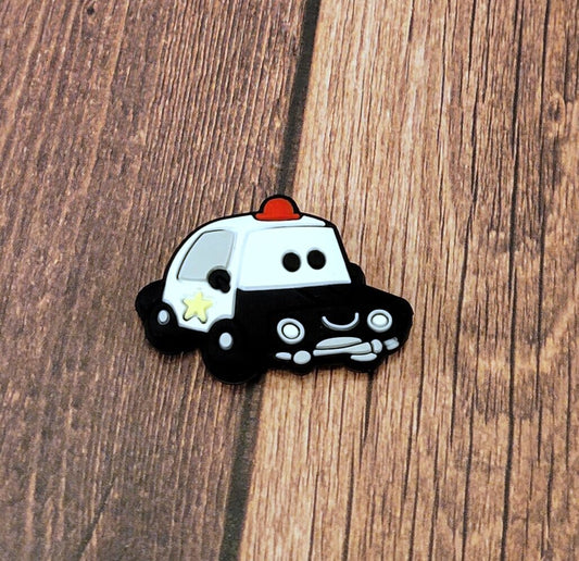 Police Car Focal Bead