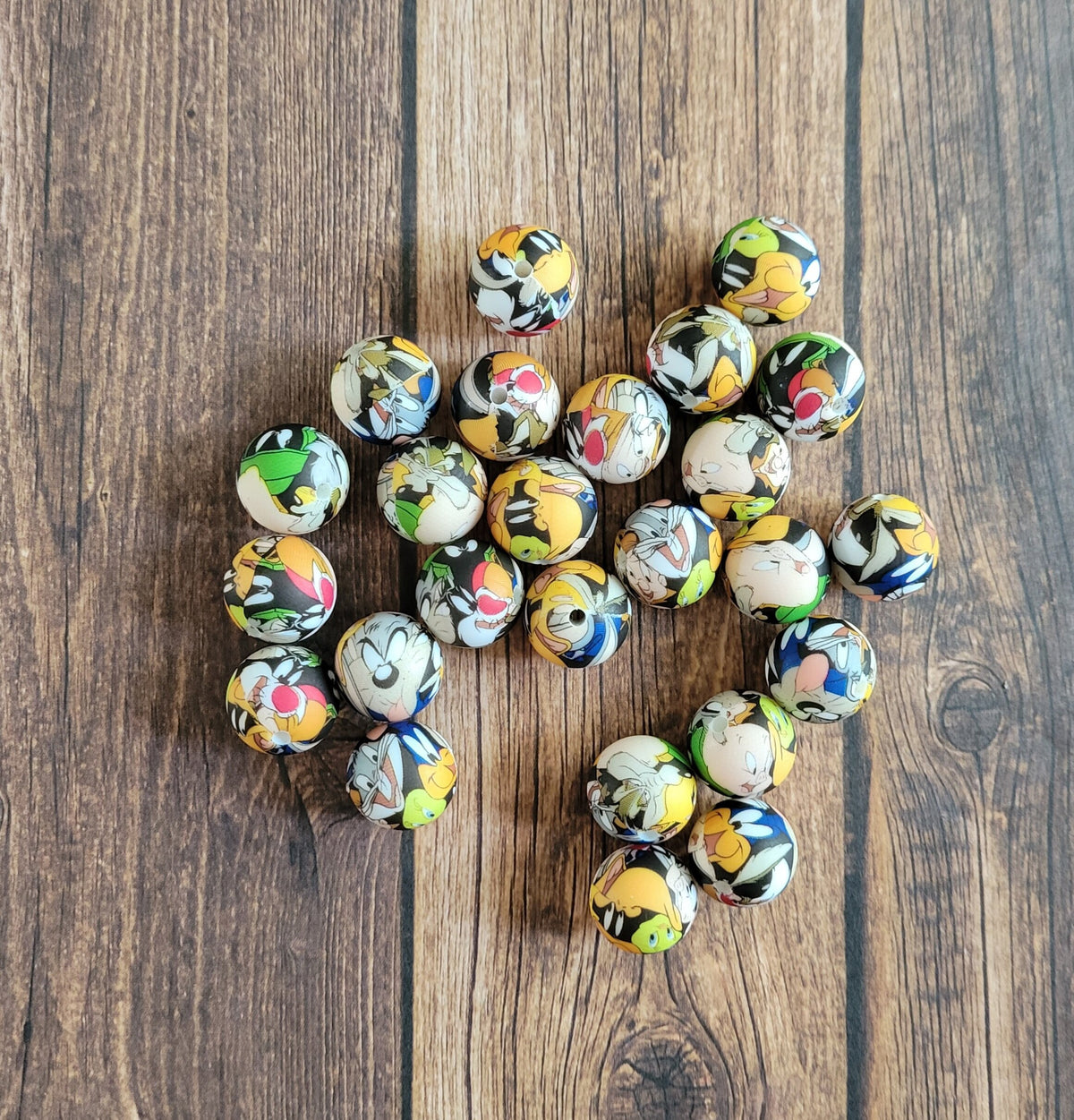 Looney Tunes Silicone Bead