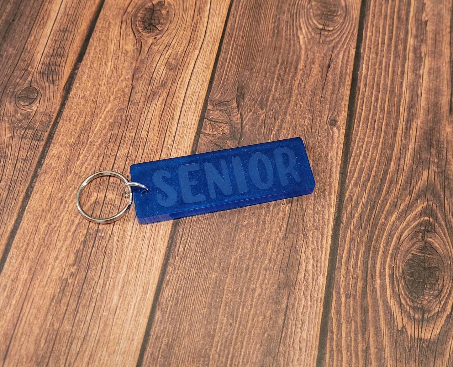 SENIOR Keychain (Choose Your Colors)