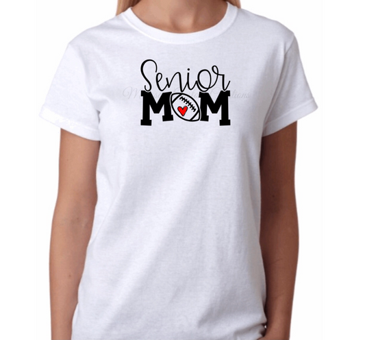 Football Senior Mom T-Shirt