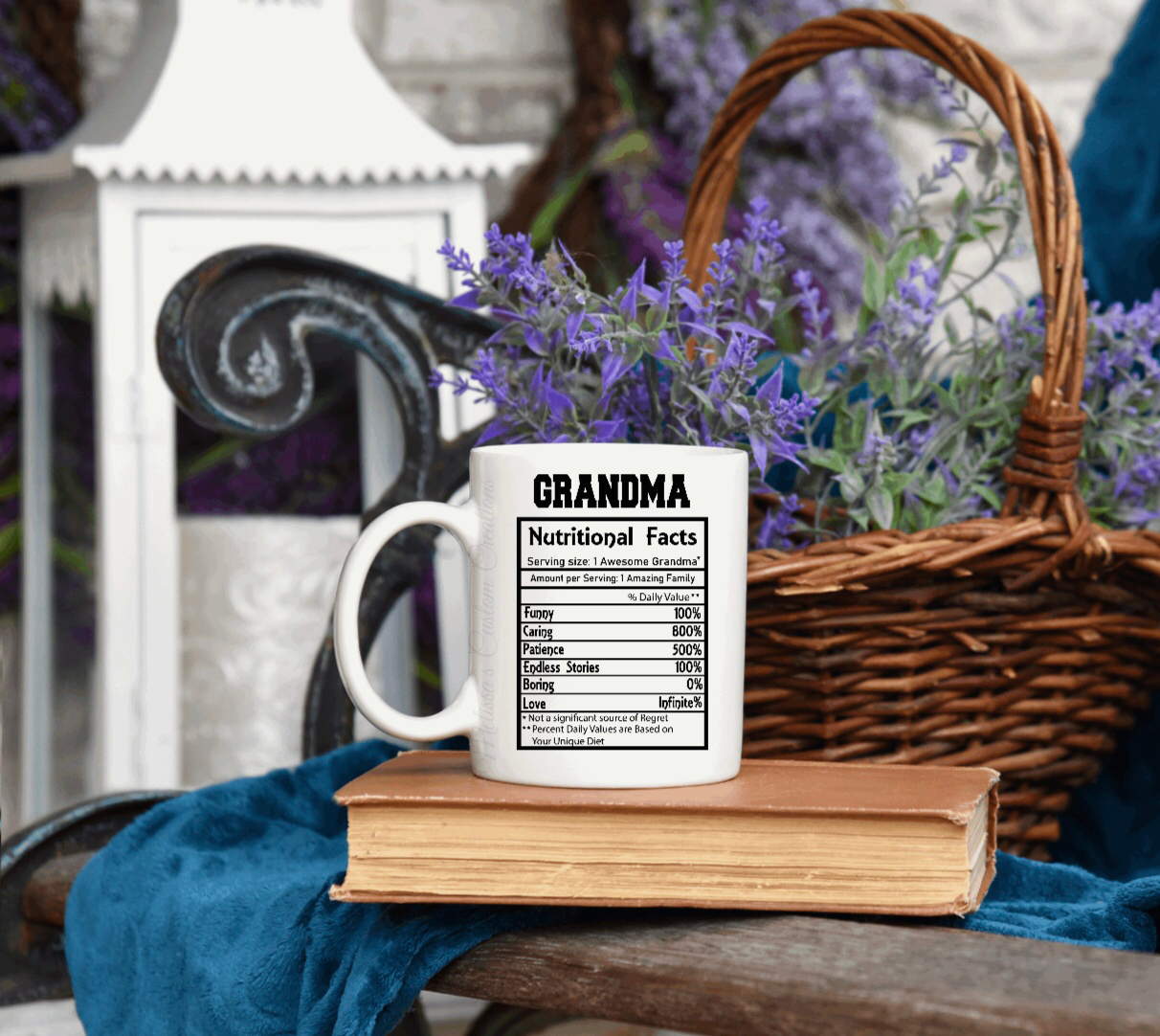 Grandma Nutritional Facts Mug