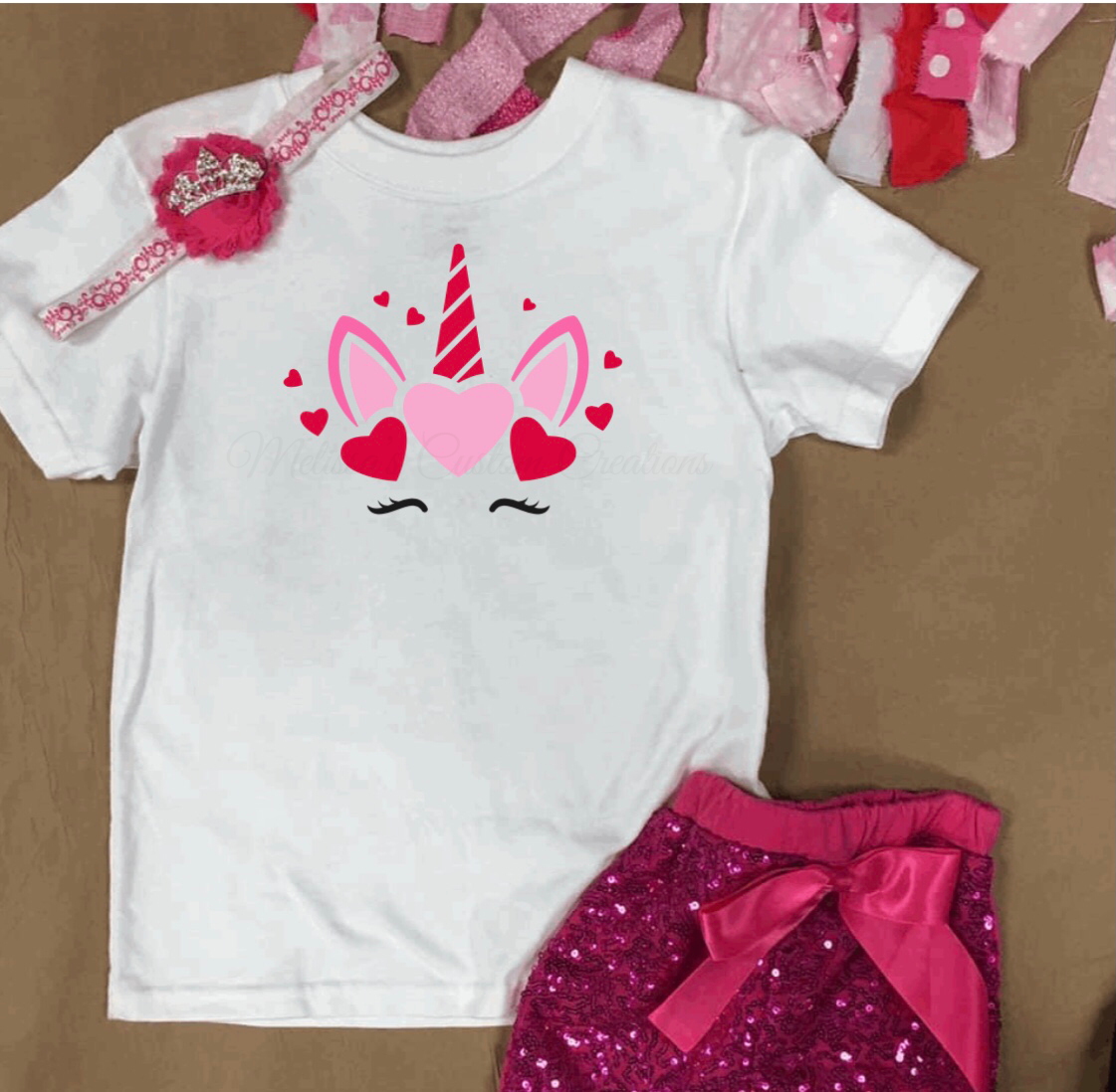 Valentine's Day Unicorn T-Shirt