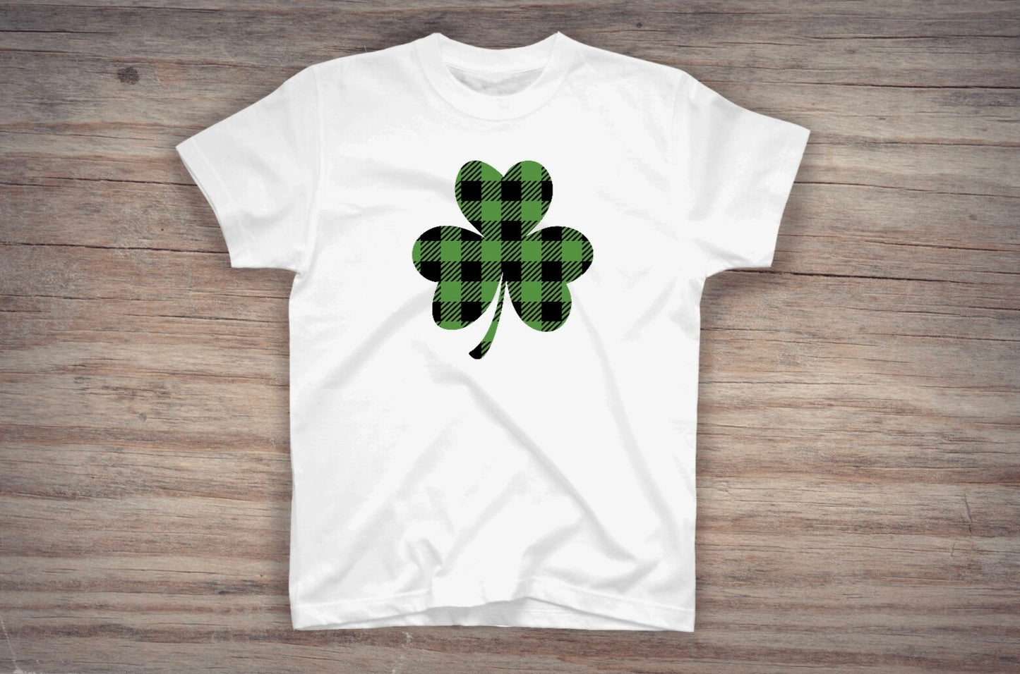 Plaid Shamrock T-Shirt