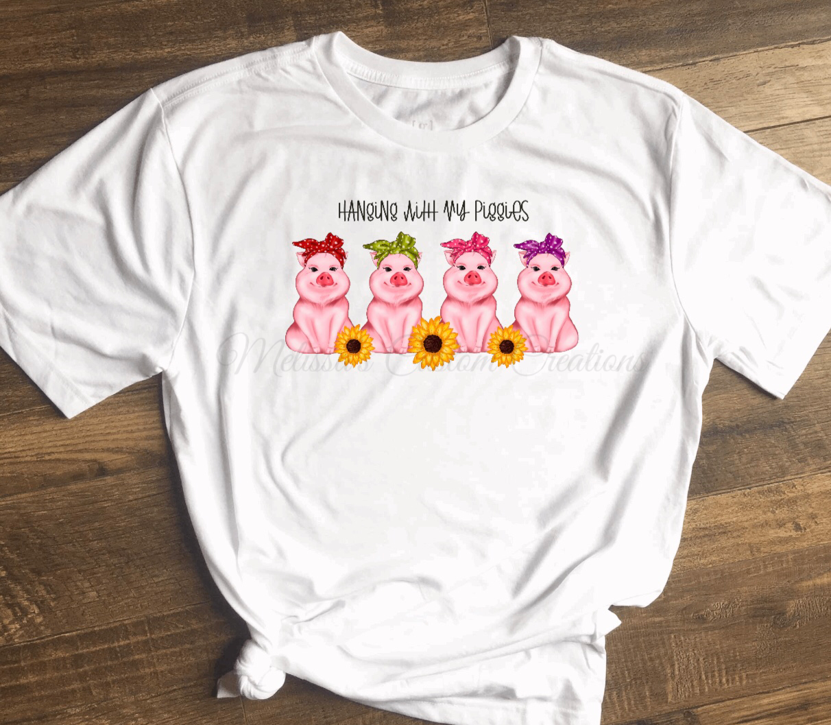 "Hanging With My Piggies" T-Shirt
