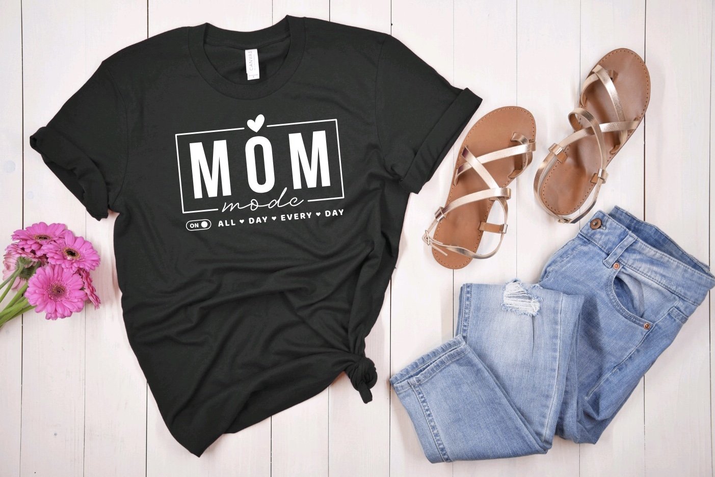 Mom Mode T-Shirt (Choose your colors)