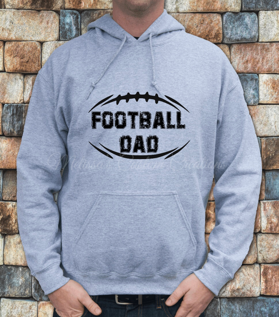 Football Dad Hooded Sweatshirt