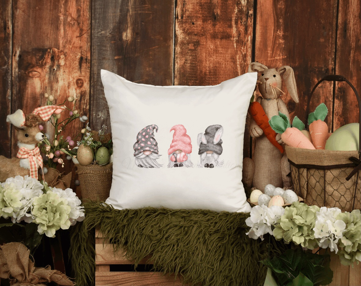 Easter Gnome Pillow