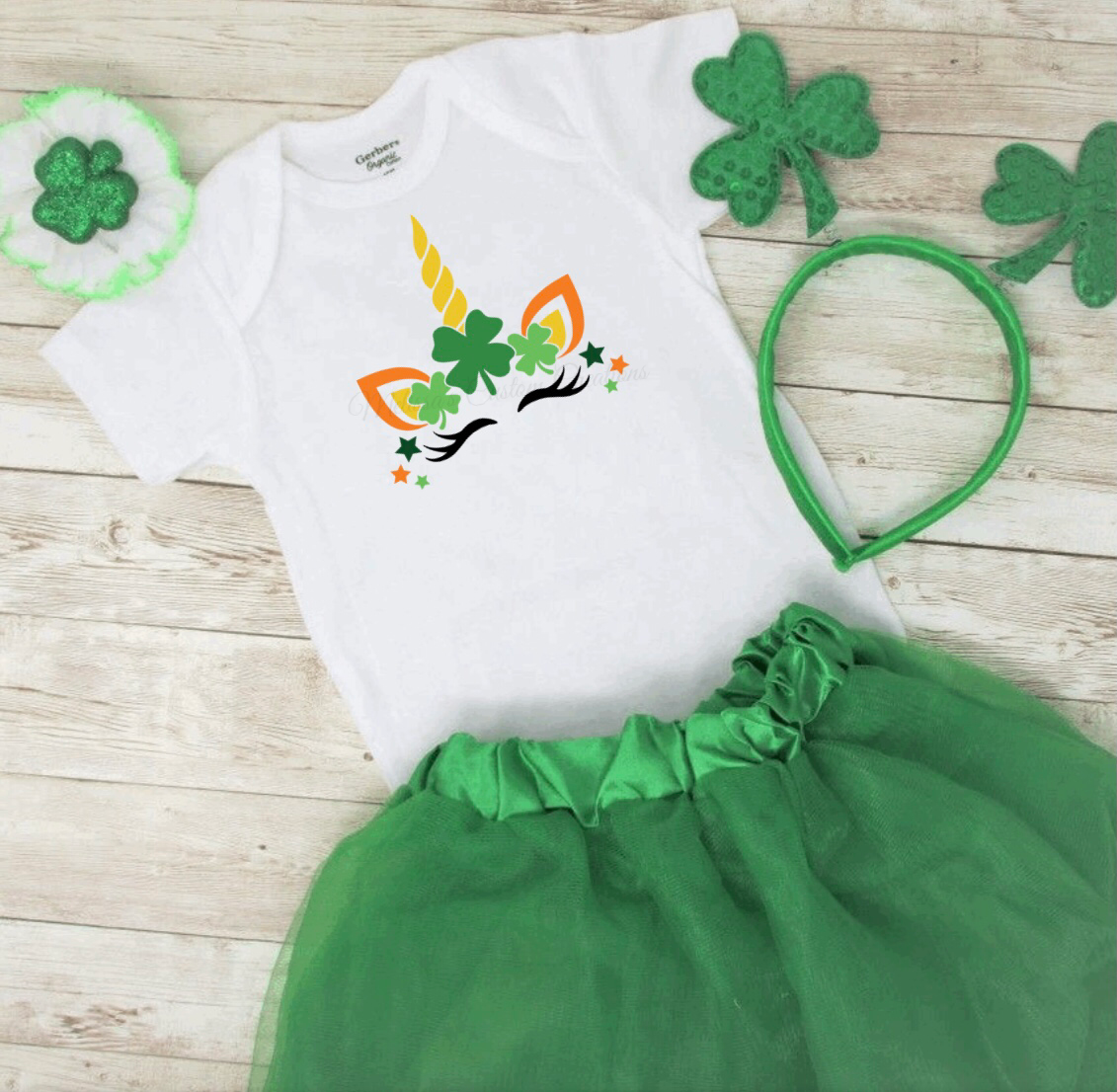 St. Patrick's Day Unicorn T-Shirt