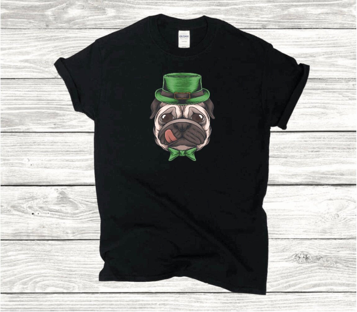 St. Patrick's Day Pug T-Shirt