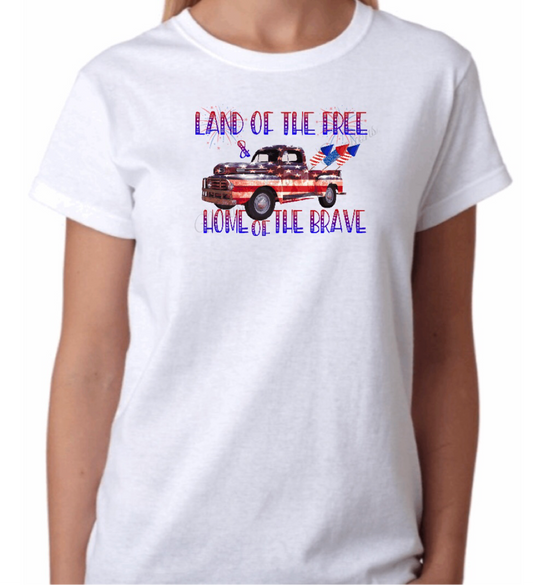 Land of the Free, Home of the Brave T-Shirt