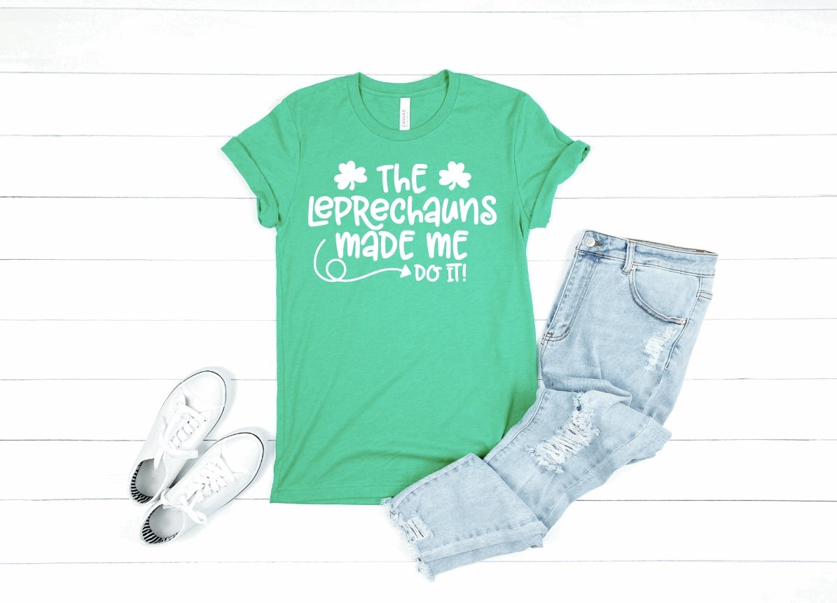 "The Leprechauns Made Me Do It" T-Shirt