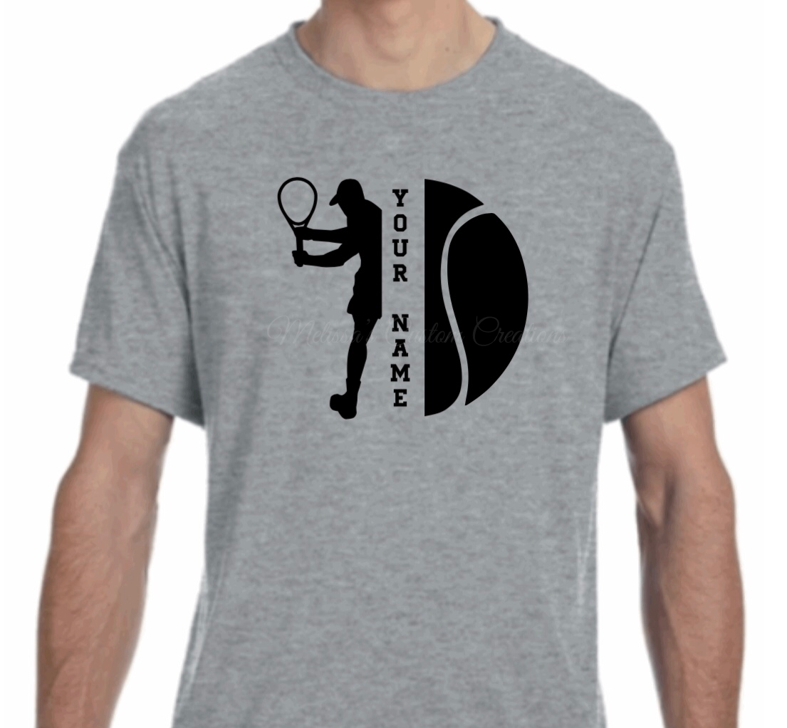 Personalized Tennis T-Shirt