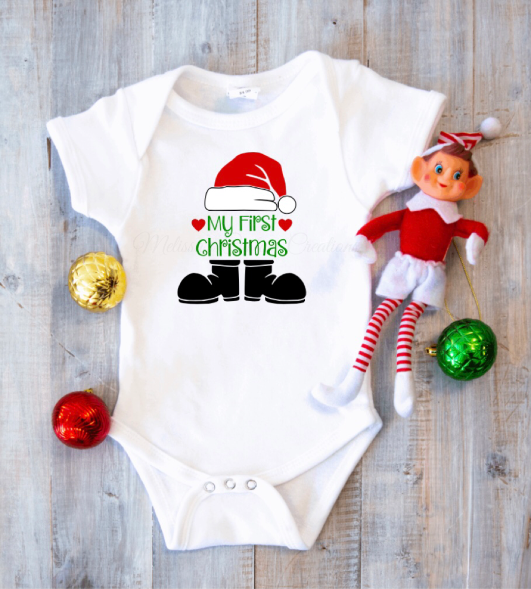 "My First Christmas" Bodysuit