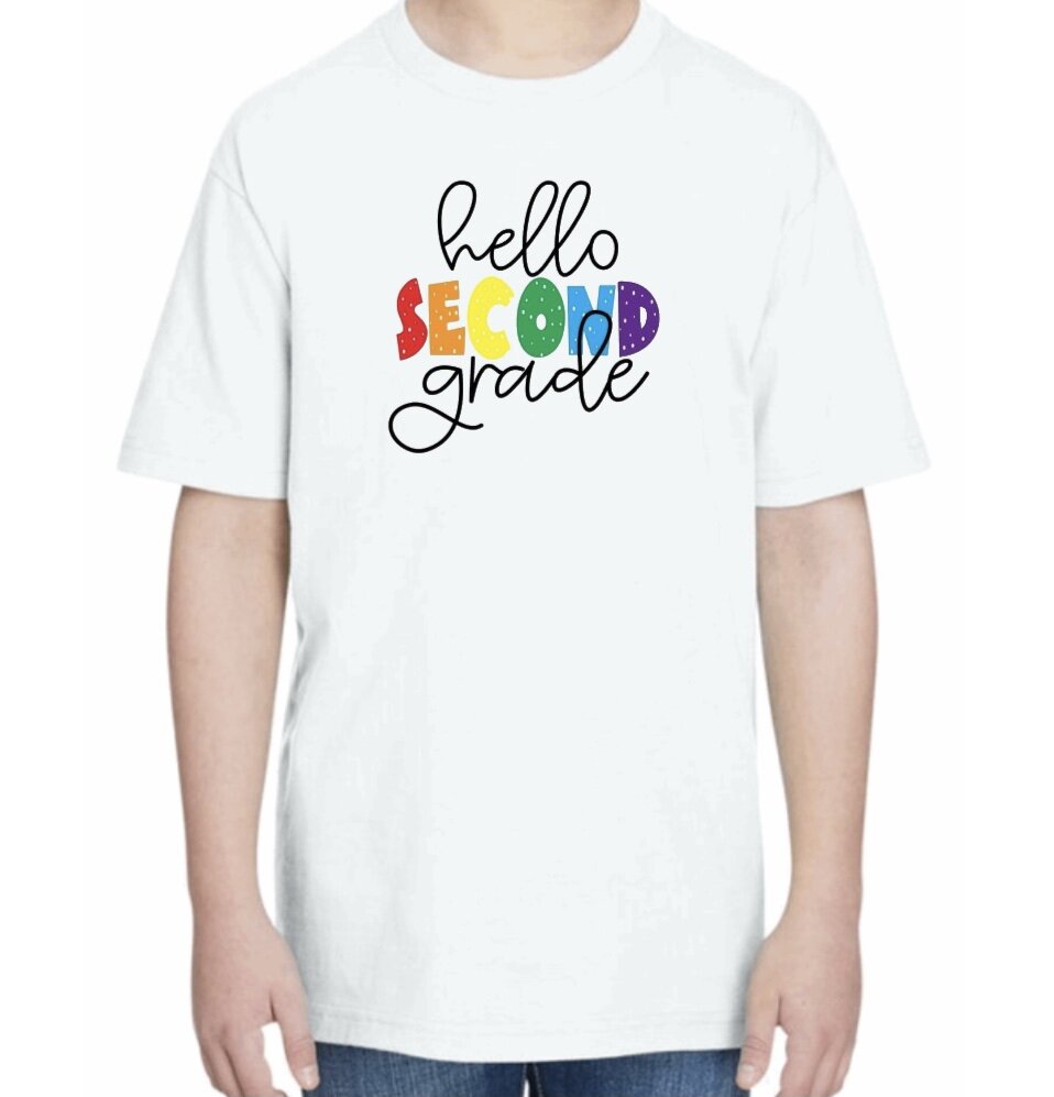 Hello Second Grade T-Shirt
