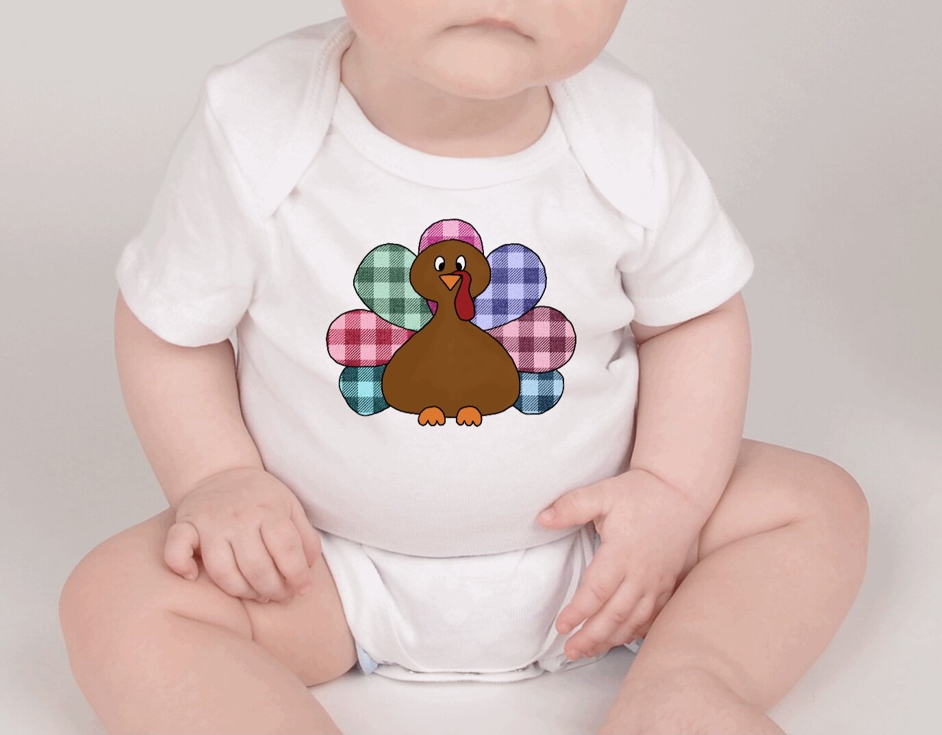 Colorful Plaid Turkey Shirt