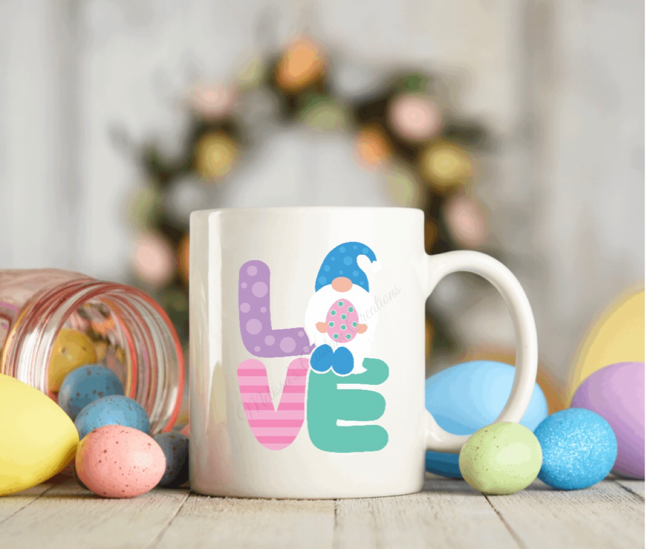 Easter Gnome Love Mug