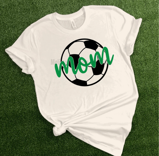 Soccer Mom T-Shirt (Choose Your Colors)