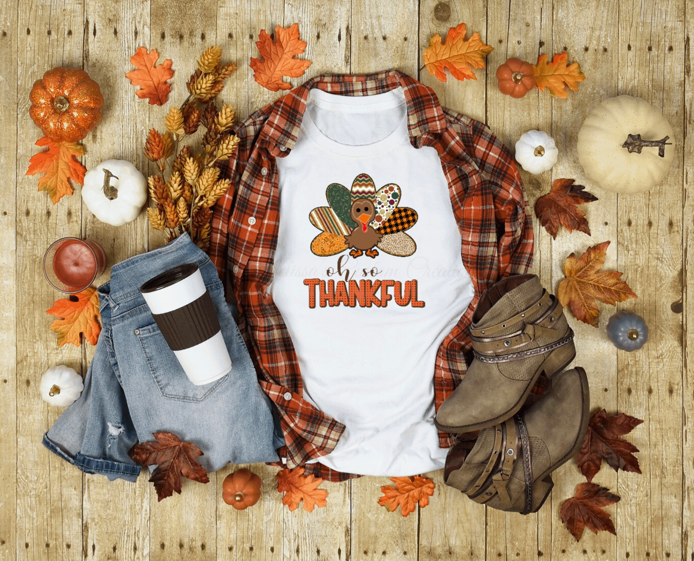 Oh So Thankful Turkey T-Shirt