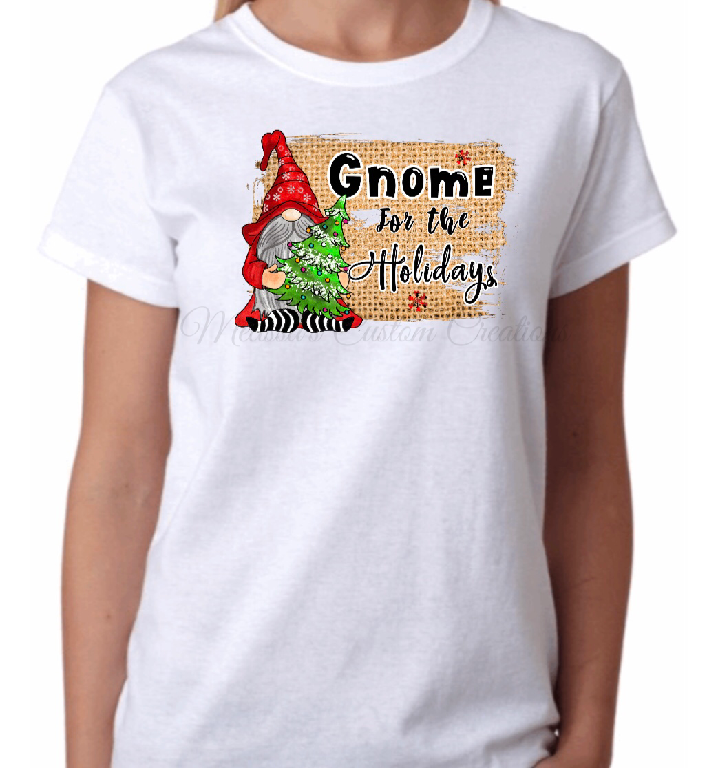 "Gnome for the Holidays" T-Shirt
