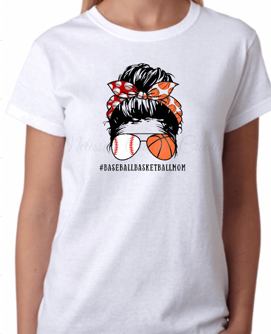 Baseball/Basketball Mom T-Shirt