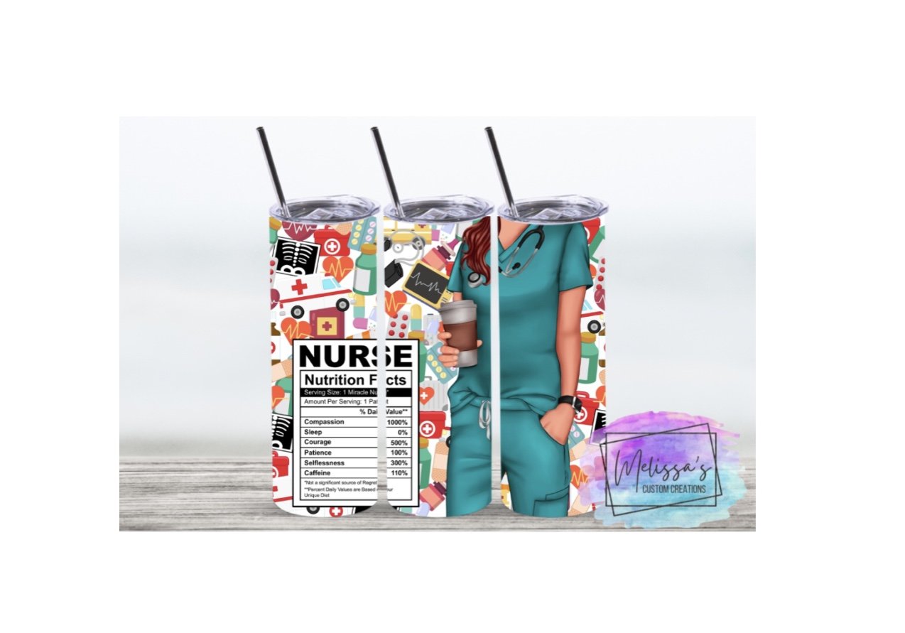 Female Nurse Tumbler