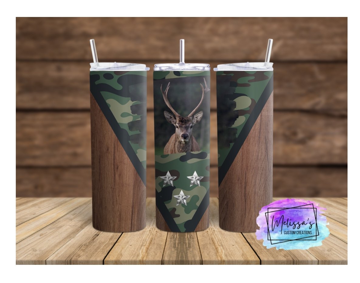 Deer Camo Tumbler