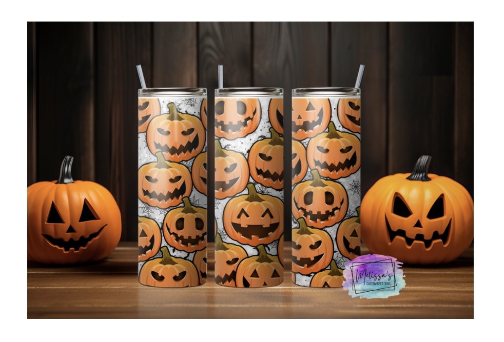 Halloween Pumpkins Tumbler