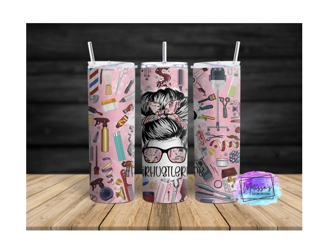 Hair Hustler Life Tumbler