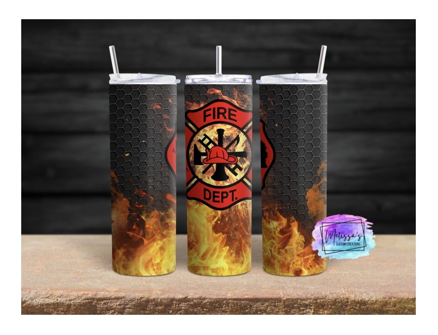 Firefighter, Fire Department Tumbler