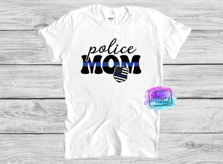 Police Mom T-Shirt