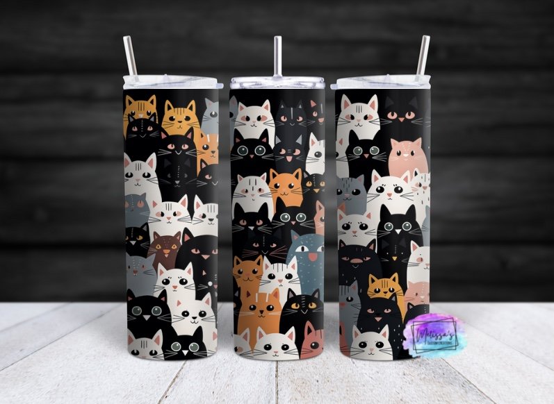 Cute Cats Tumbler