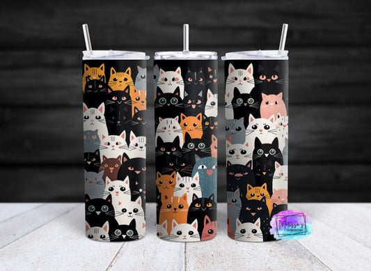Cute Cats Tumbler