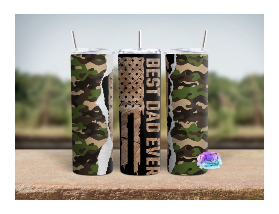 Best Dad Ever Tumbler